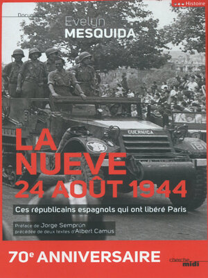 cover image of La nueve, 24 août 1944